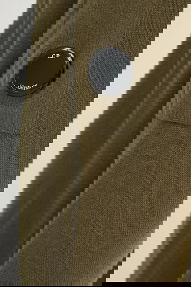 Villapaita C.P. Company C.P. Company Wool Blend Sweater Vihreä | RFCMKN707A110149A, 3