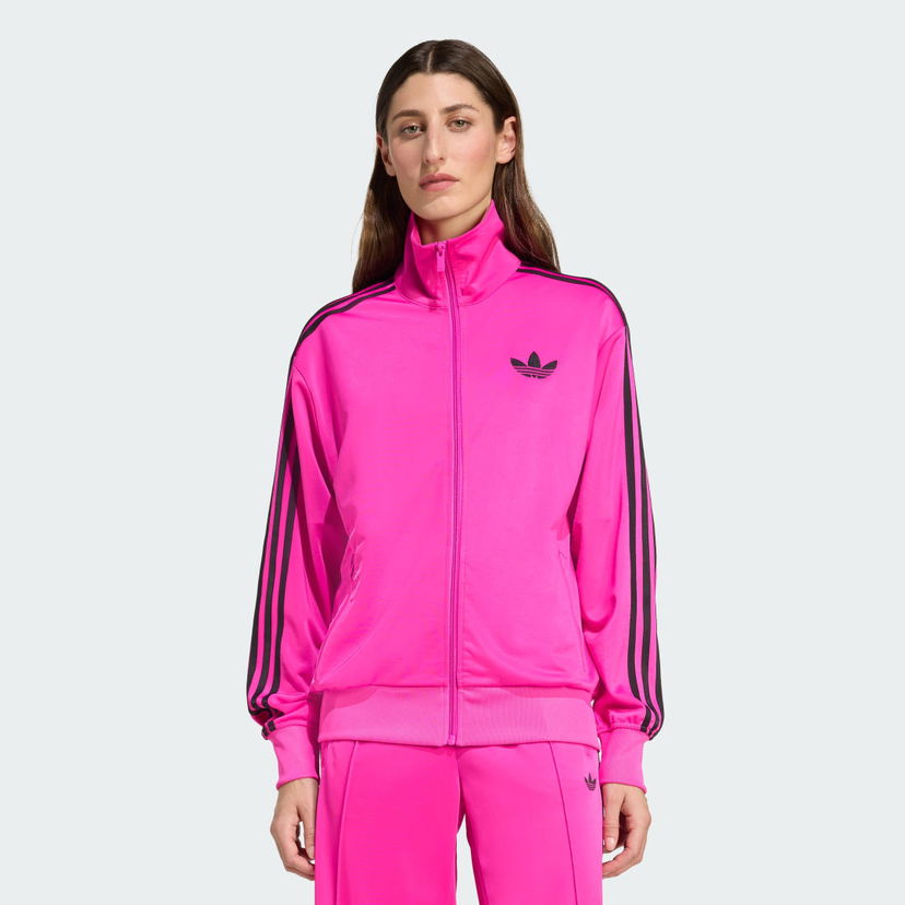 Takki adidas Performance Adicolor Classic Firebird Loose Track Jacket Vaaleanpunainen | JX7866