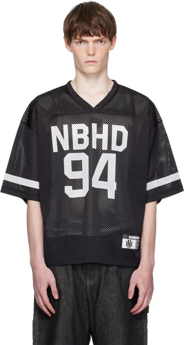 Jersey Neighborhood Neighborhood V-neck Jersey Musta | 251UNNH-CSM01, 0