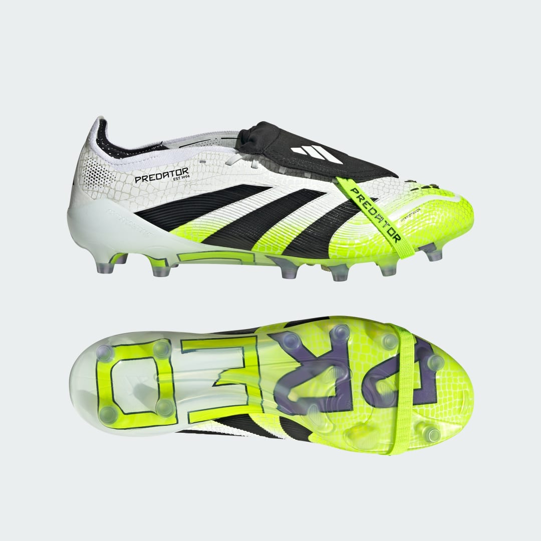Tennarit ja kengät adidas Performance Predator Elite Fold-Over Tongue Artificial Grass Boots Valkoinen | JS0945, 0