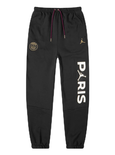 Verryttelyhousut Jordan Paris Saint-Germain x Paris Fleece Pant Musta | CK9769-010