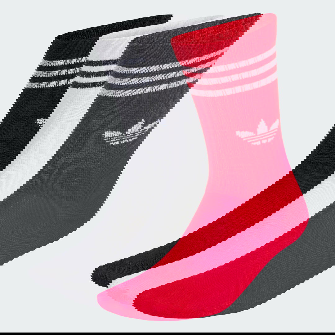 Sukat adidas Performance Crew Socks - 3 Pairs Punainen | JW0332, 0