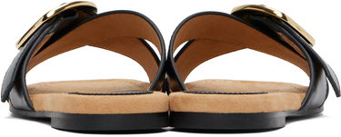 Asusteet Stella McCartney Stella McCartney Gaia Brushed Alter Mat Sandals Musta | 810572W0U70, 1