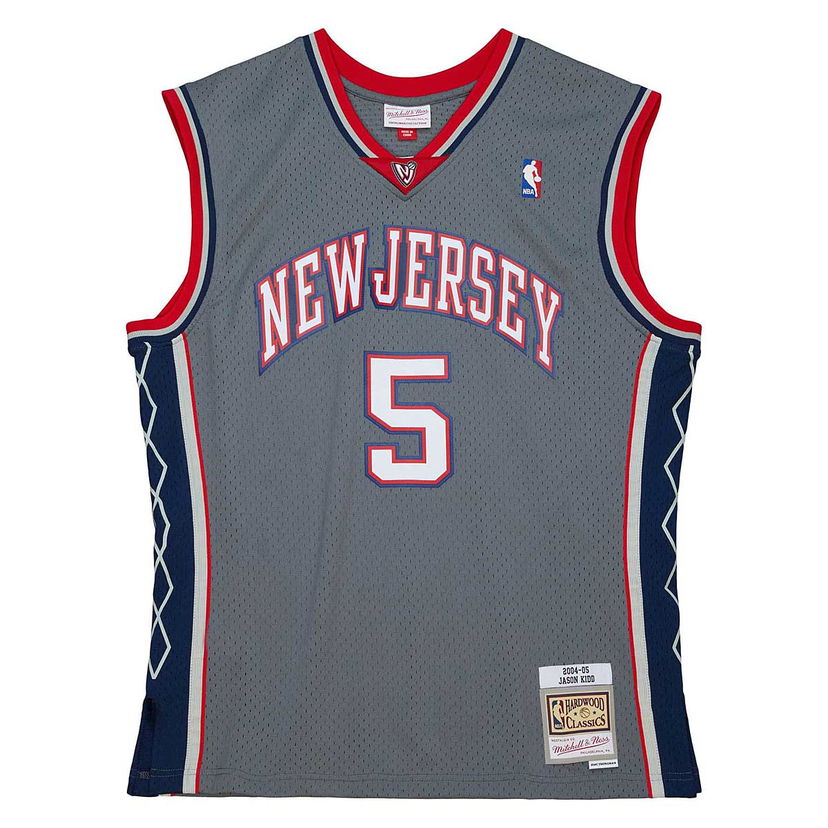 Jersey Mitchell & Ness New Jersey Nets 2004 Alternate Swingman Jersey Jason Kidd Mitchell & Ness Harmaa | SMJY5673-NJN04JKIGREY