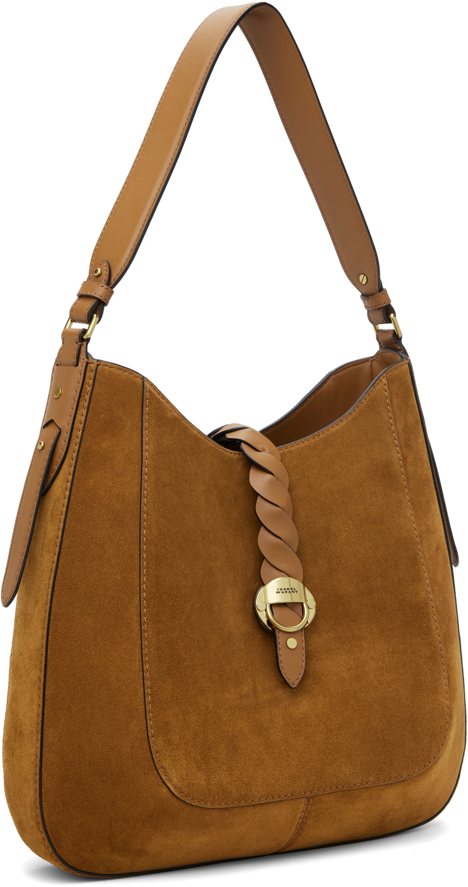 Käsilaukku ISABEL MARANT Isabel Marant Altay Suede Shoulder Bag Ruskea | PP0353FA-C2C21M, 1