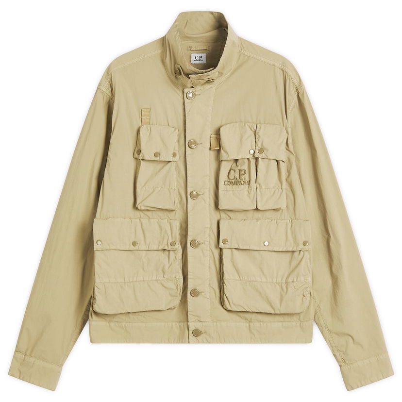 Takki C.P. Company C.P. Company Multi Pocket Short Jacket Beige | 18CMOW020A-006439G-BRN