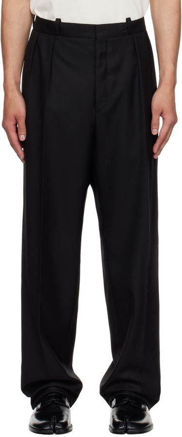Housut Maison Margiela Maison Margiela Virgin Wool Trousers Musta | S50KA0687 M35504, 0