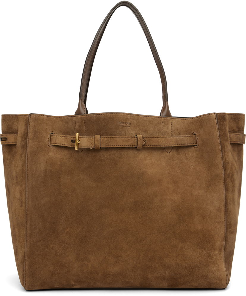 Kangaskassi Tom Ford Tom Ford Audrey Large Suede Tote Ruskea | L1823-LCL068X