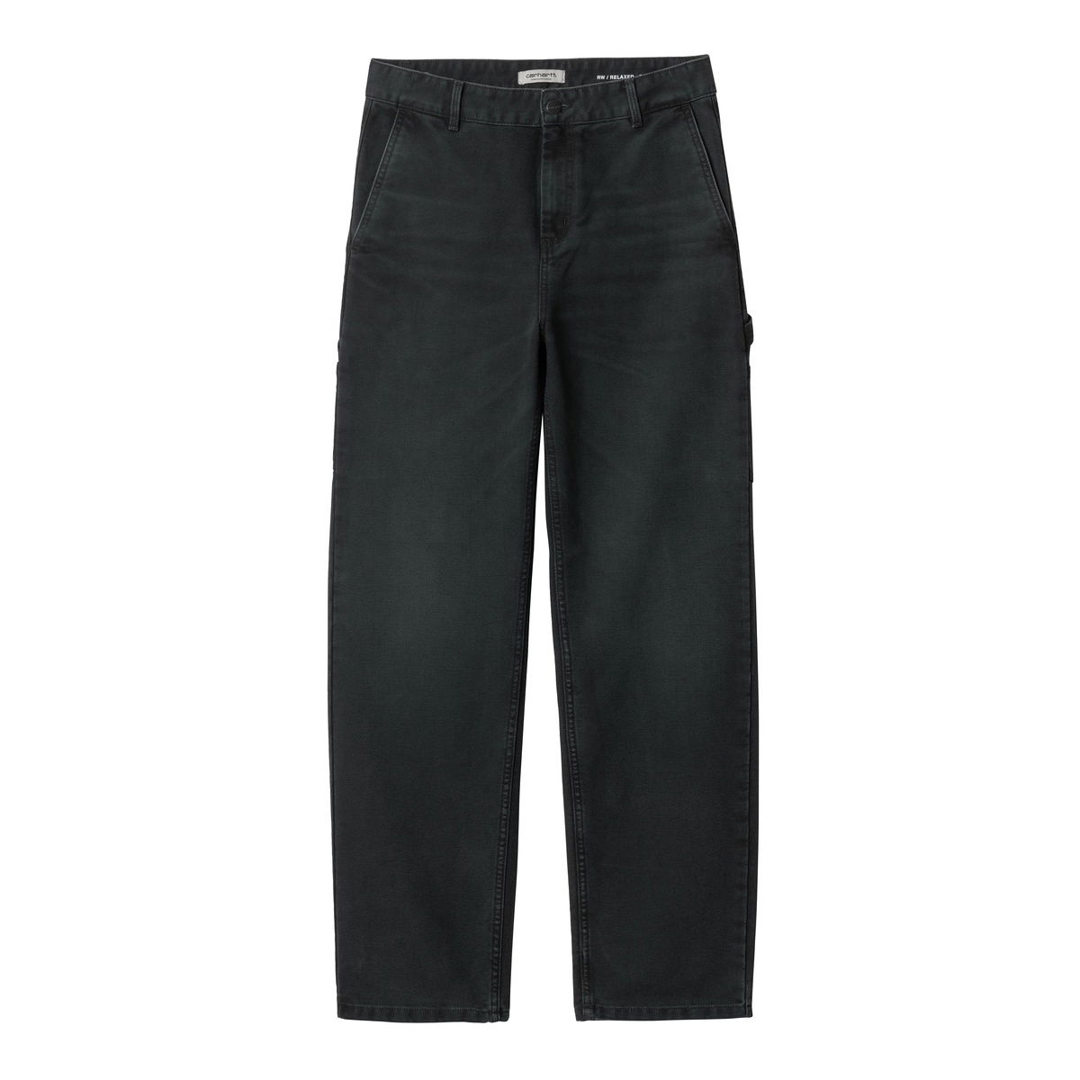 Cargo housut Carhartt WIP Straight Fit Canvas Pants Musta | I034323_4, 1