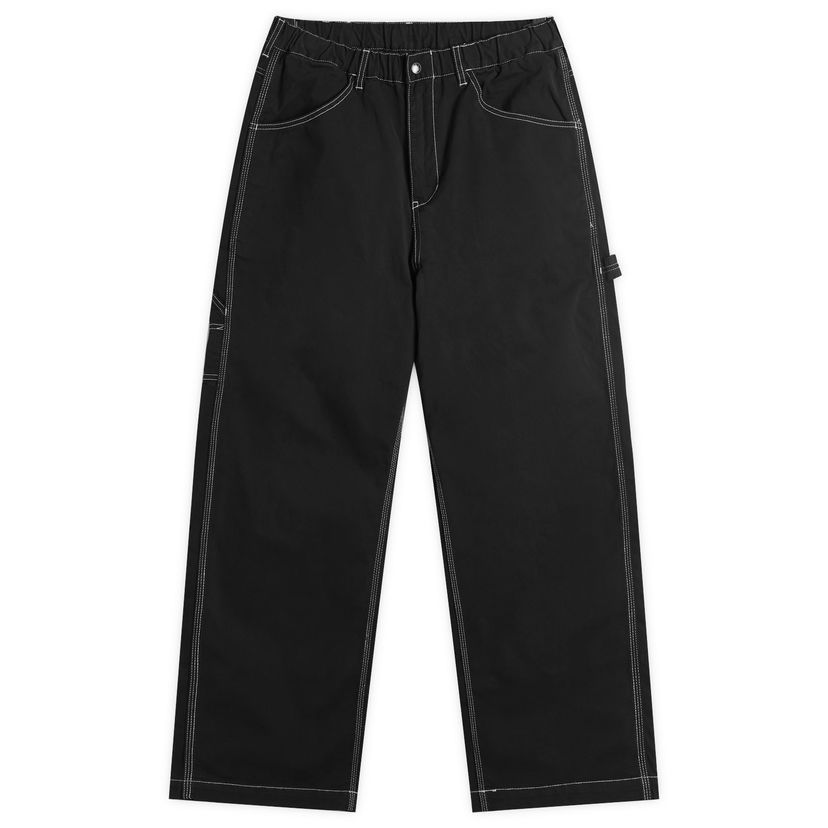 Cargo housut Manastash Manastash Washed Color Painter Pants, Size Large Musta | 7925910006-010