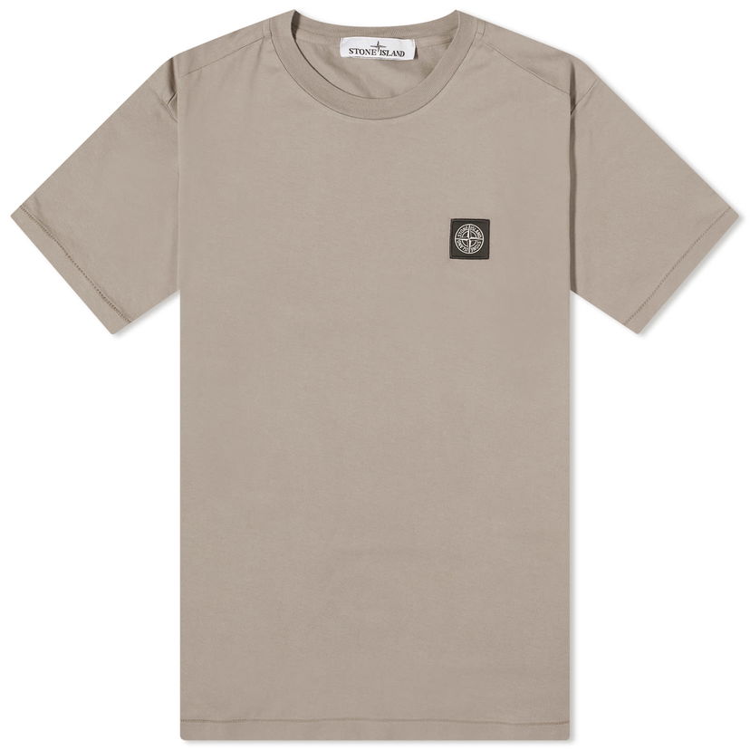 T-paita Stone Island Patch T-Shirt Beige | 801524113-V0092