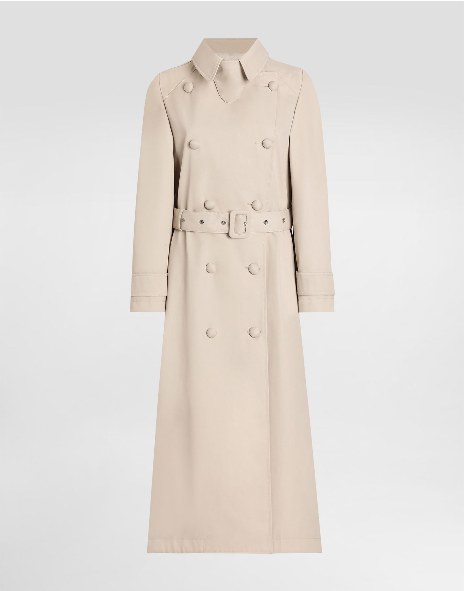 Trenssitakki Dolce & Gabbana Dolce & Gabbana Cotton Drill Trench Coat Beige | F0W3STHUMVMM0299, 0