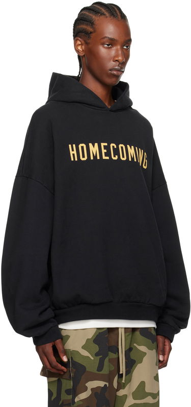 Huppari Fear of God Heavyweight Hoodie With Logo Print Musta | 192BT244810F, 1