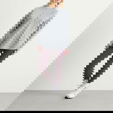 T-paita Nike Stride Long Sleeve Running Top Harmaa | IM7836-077, 4