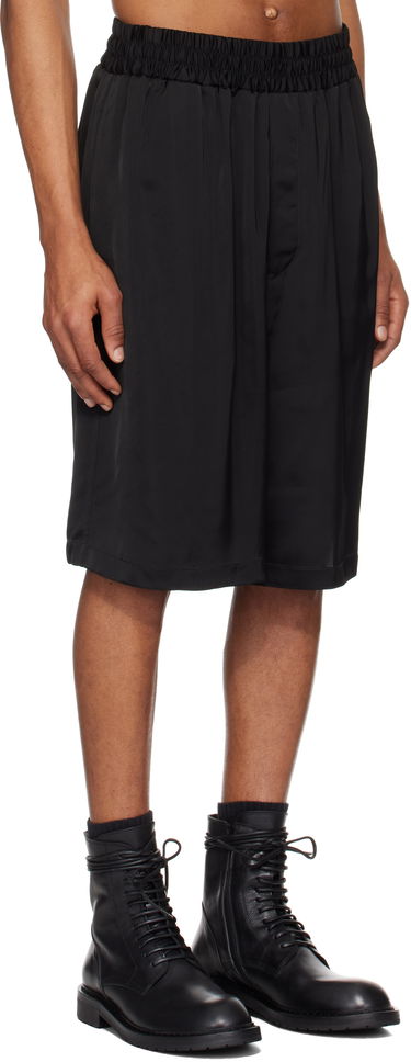 Shortsit Jil Sander Jil Sander Fluid Viscose Shorts Musta | J23KA0108_J65022, 1