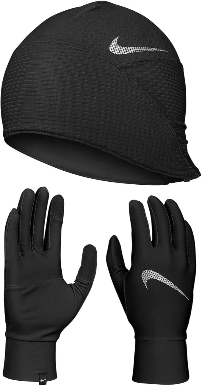Käsineet Nike Nike Run The Winter Running Hat and Gloves Set Musta | rtw9385-15-082, 0