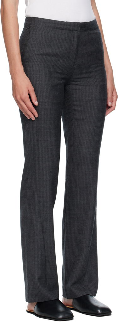 Housut OUR LEGACY OUR LEGACY Poise Pinstripe Trousers Harmaa | W4254PS, 1