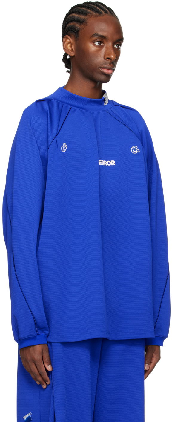 T-paita ADER ERROR Siz Long Sleeve T-Shirt Sininen | BN01SSSW0104BL, 1