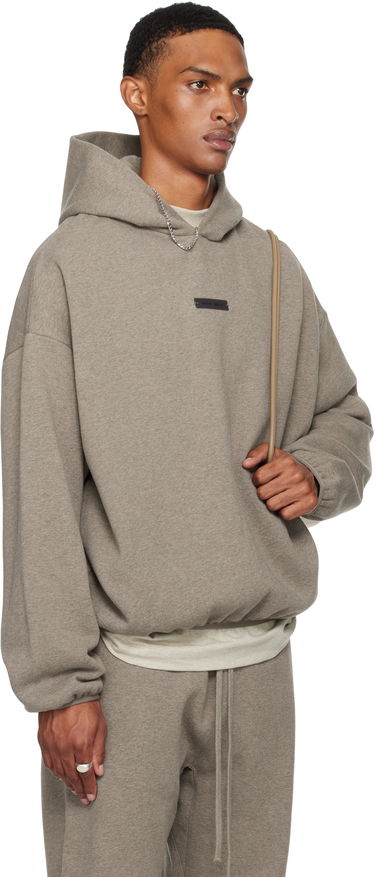 Huppari Fear of God Fear of God ESSENTIALS Modern Fit Fleece Hoodie Harmaa | 192SP256513F, 1