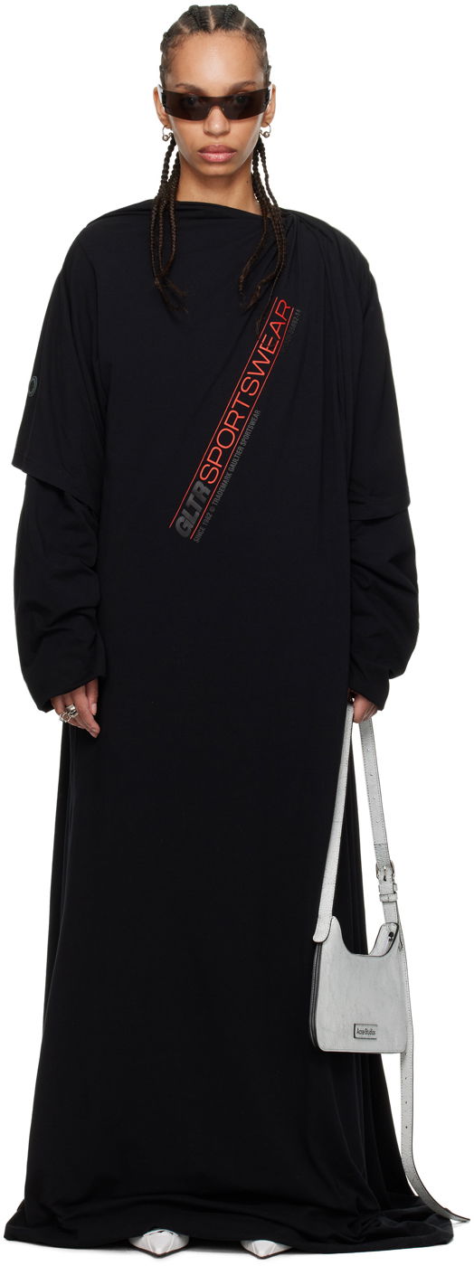 Mekko Jean Paul Gaultier Jean Paul Gaultier Shayne Oliver Edition Maxi Dress Musta | 24/27-F-RO239IPJ062-00A