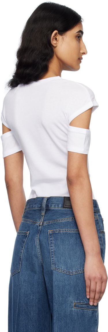 T-paita Helmut Lang Helmut Lang Slim Logo T-Shirt Valkoinen | O09HW504, 2
