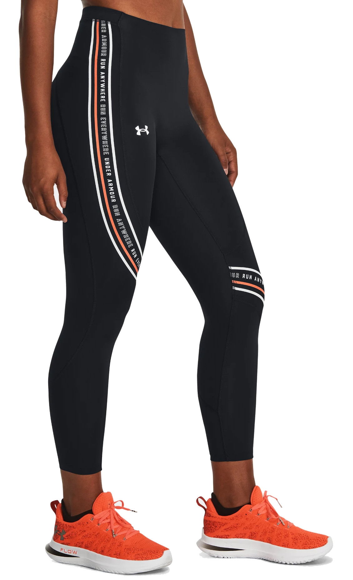 Leggingsit Under Armour UA Run Everywhere Musta | 1379350-001, 0