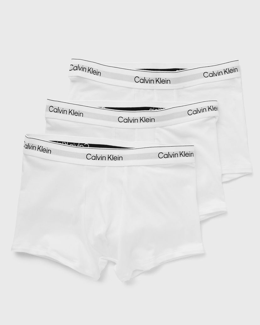 Nyrkkeilijät CALVIN KLEIN Calvin Klein Icon Cotton Stretch Trunk (3-Pack) Valkoinen | LV00NB4392100