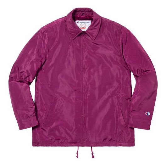 Tuulitakki Supreme Crossover Solid Coach Jacket Violetti | SUP-FW18-389