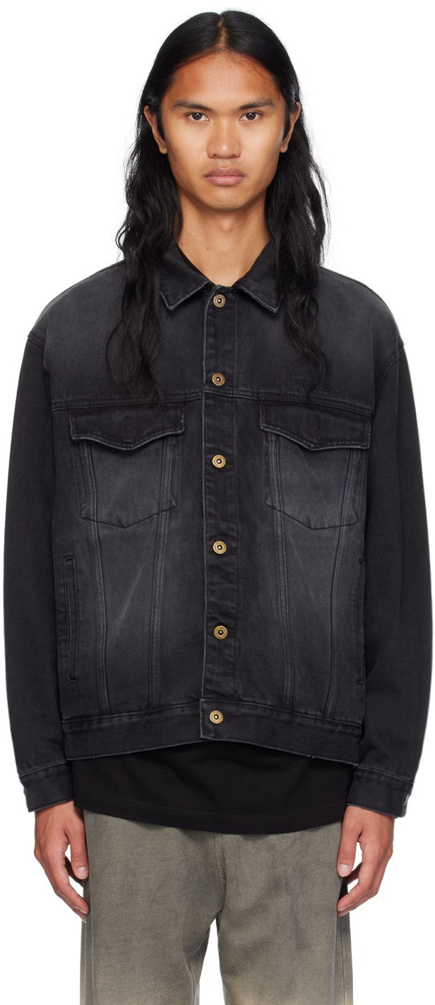 Takki We11done Denim Jacket Musta | WD-DJ2-24-364-U-BK