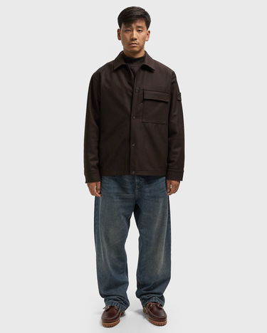 Paita Stone Island Wool Overshirt Ruskea | K2S151200028S0F24.V0070, 1