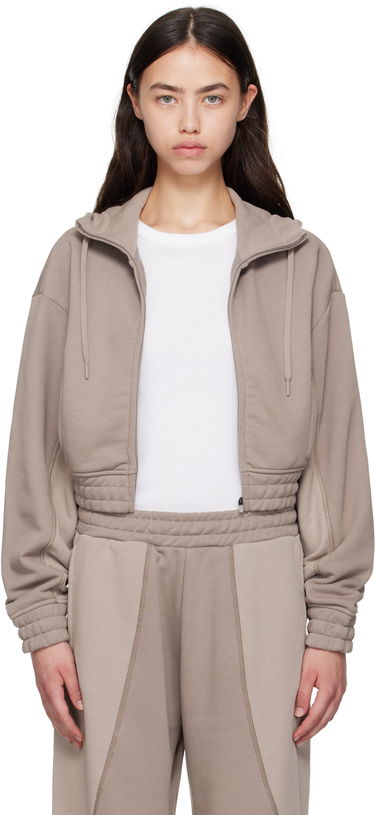 Huppari On Running FKA twigs Edition Club Cropped Hoodie Beige | 1WF11663318, 0