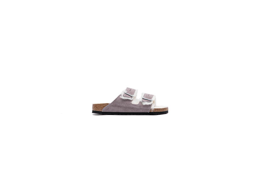 Tennarit ja kengät Birkenstock Birkenstock Arizona Shearling Narrow Fit Sandals Violetti | 1028062
