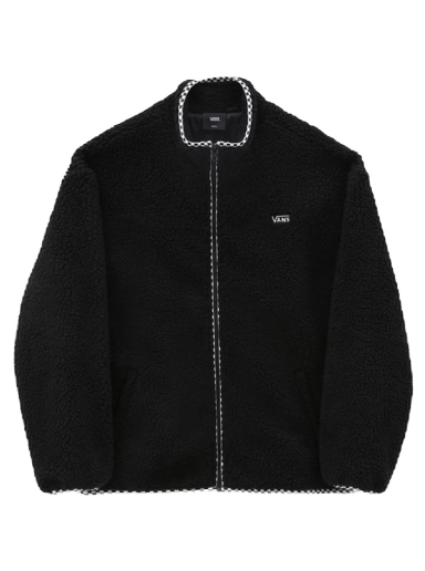 Takki Vans Griffen Sherpa Zip Jacket Musta | VN0A7RP1BLK
