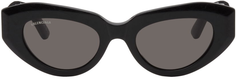 Aurinkolasit Balenciaga Black Rive Gauche Cat Musta | BB0236S-001