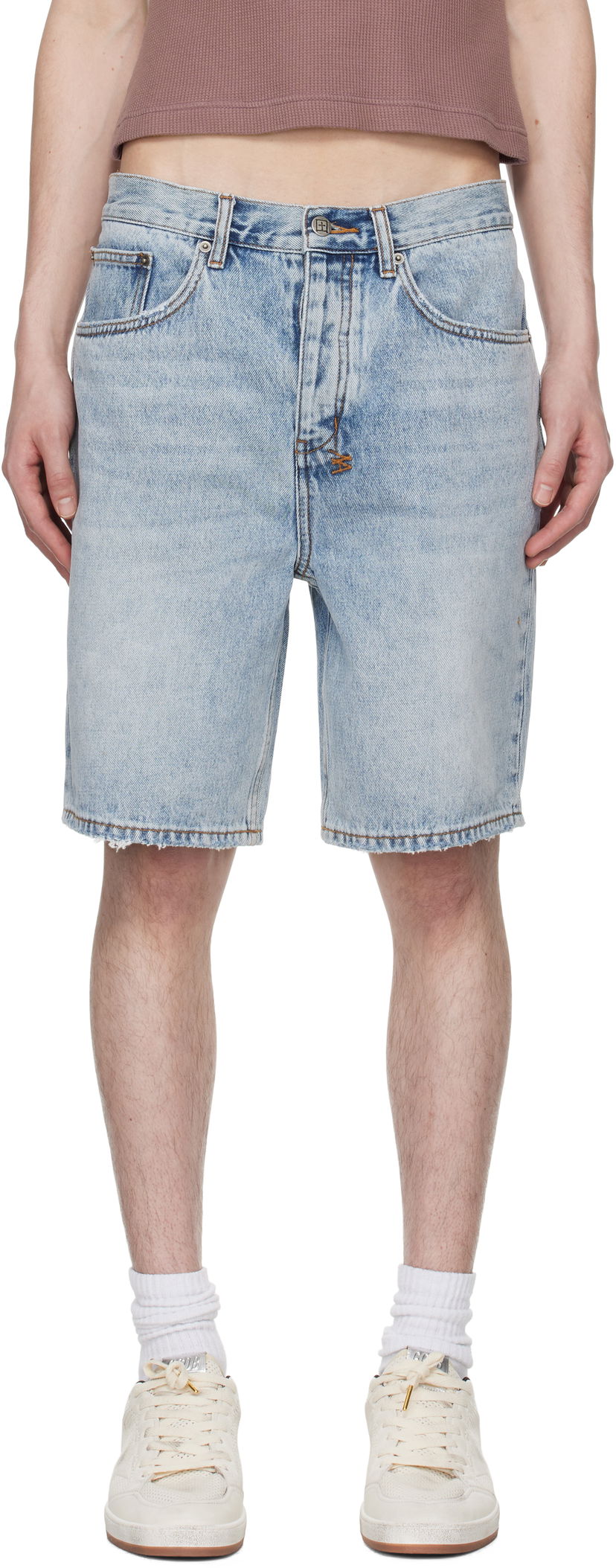 Shortsit Ksubi Anti K Denim Shorts Sininen | MSP25WA019