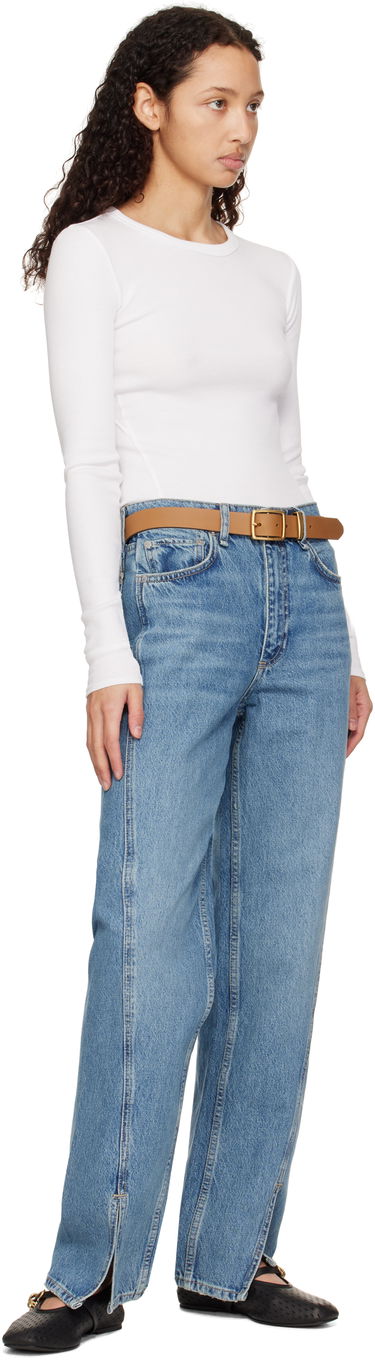 Vyöt rag & bone Rag & Bone X Boyfriend Leather Belt Musta | WJW25SB1035LE35, 3