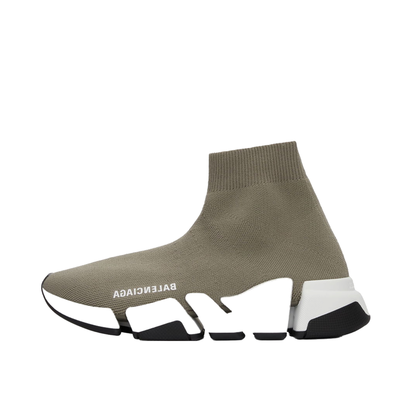 Tennarit ja kengät Balenciaga Speed 2.0 "Taupe & White" Beige | 617196 W2DB2 9891