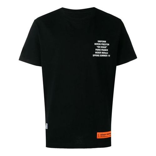 T-paita HERON PRESTON Worker T-Shirt Musta | HMAA001S196320261088, 0