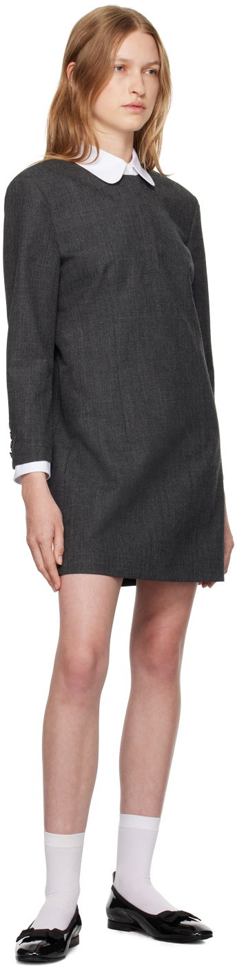 Mekko Thom Browne Thom Browne Shift Minidress Harmaa | FDSE84C-F0582, 3