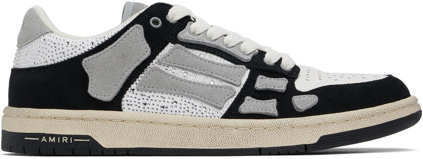 Vaatteet AMIRI AMIRI Crystal Skel-Top Low Valkoinen | AMFOSR1103