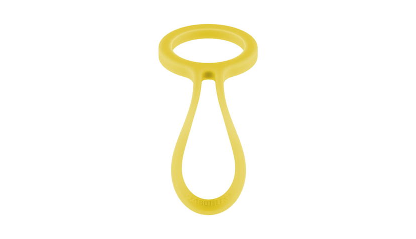 Juomapullo 24Bottles Bottle Tie Keltainen | BT_000_light_yellow