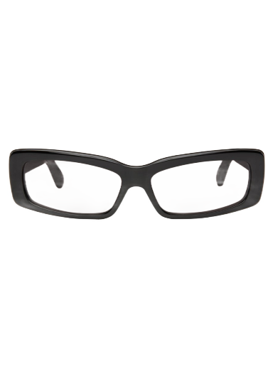 Aurinkolasit Balenciaga Oversize Rectangle Sunglasses Musta | BB0286S