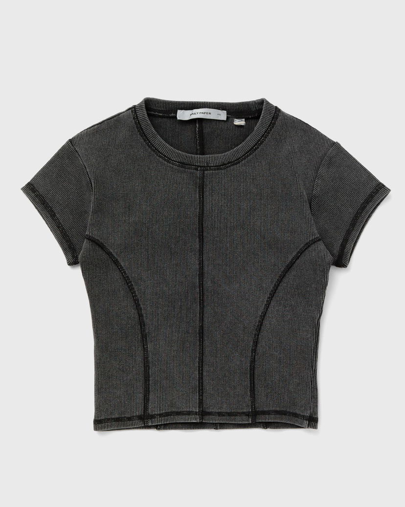 T-paita DAILY PAPER NALIA SS TEE Musta | 2413032
