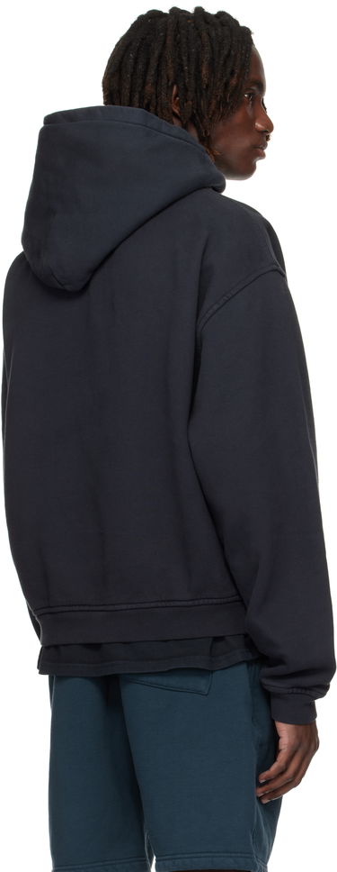 Huppari Rhude Rhude International Racing Logo Hoodie Musta | RHPF25HO07012, 2