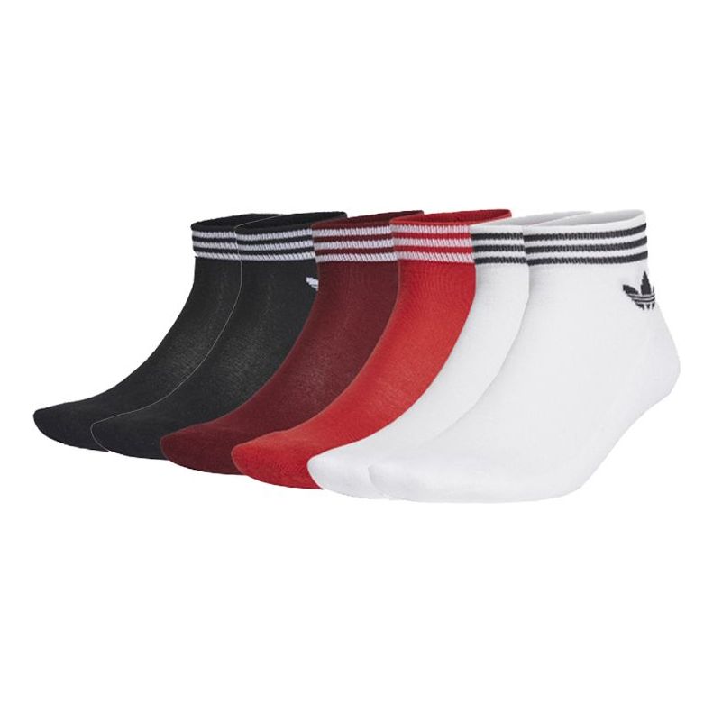 Sukat adidas Originals Originals Athleisure Casual Socks 6 Pairs Valkoinen | GD3467