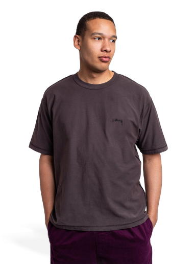 T-paita Stüssy Pig. Dyed Inside Out Crew Musta | 1140283