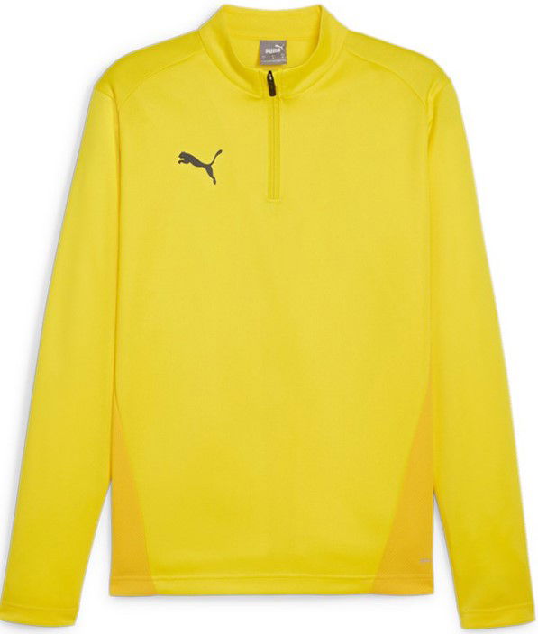 Huppari Puma teamGOAL Training 1/4 Zip Sweatshirt Keltainen | 658629-07