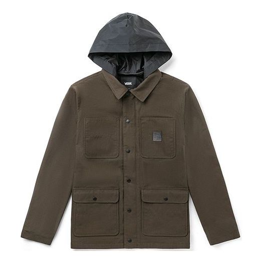 Sadetakki Vans Vans Cargo Hooded Jacket Vihreä | VN0A456ZTT5