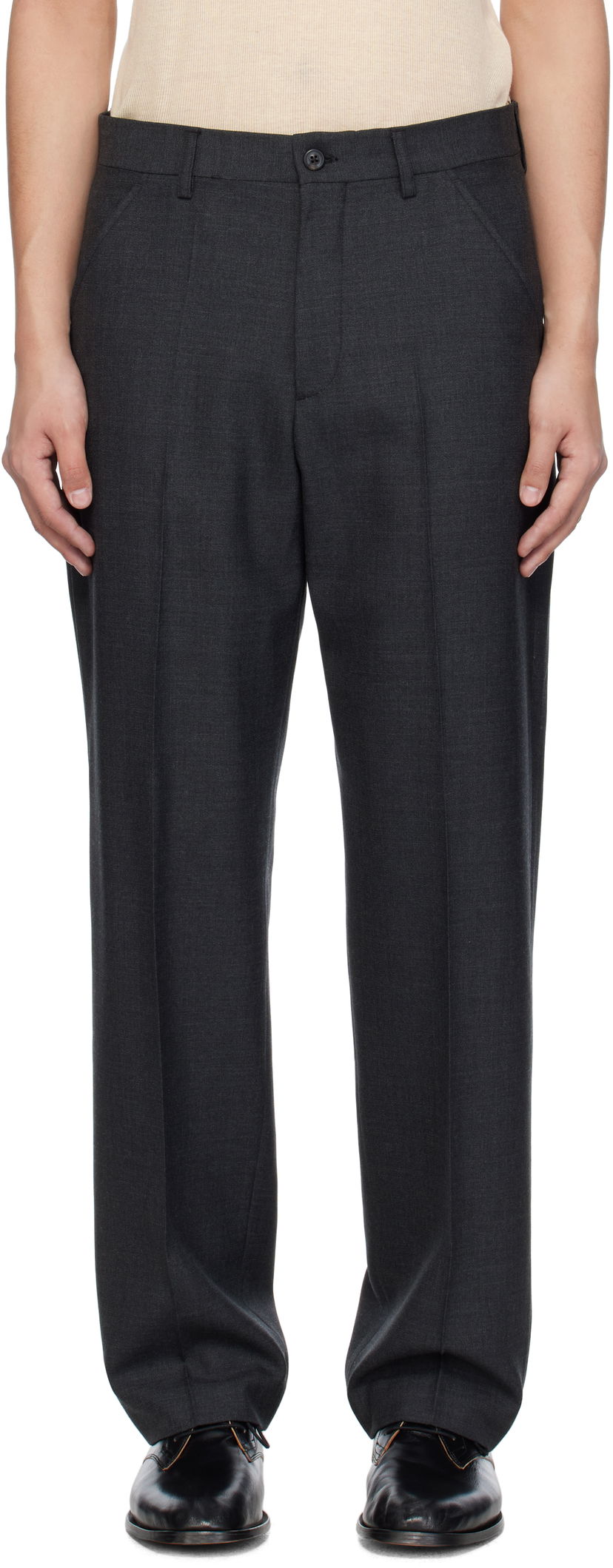 Housut OUR LEGACY OUR LEGACY Chino 22 Trousers Harmaa | M2254CP