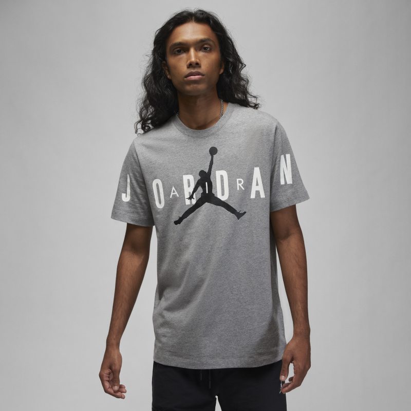 T-paita Jordan Air Stretch Graphic Tee Harmaa | DV1445-091